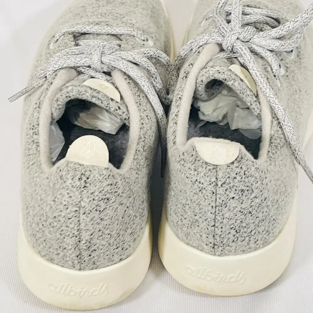Allbirds Wool Runners Womens 10 Gray Soft Body Low Top Comfort Shoes Trainers